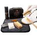 12PC Ultimate Travel Sneaker Cleaner Kit- Best Travel Gift Set | Shoe Cleaning Kit for White Sneaker | Nubuck and Suede Shoe Cleaner Kit with Rubber Eraser and Suede Brush for All Types of Shoes.
