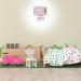 Relaxdays Ballerina Hanging Lamp for Girls - Pink Children's Pendant Light with Star Mobile 30x30x140 cm - Buy Online on GoSupps.com