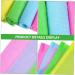 4pcs Exfoliating Bath Towel Set - Japanese Towel Body Scrubber Kit for Shower and Bath | Back Scrubber Strap and Brush Included - Buy Online on GoSupps.com