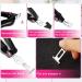 YATEICBC 2 Pieces Acrylic Nail Clippers Stainless Steel Nail Tip Cutter Gel False Nail Trimmer Fake Nail Clippers Adjustable Cuticle Edge Trimmer Nail Art Manicure Tool (Black) - Buy Online on GoSupps.com
