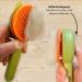 Cat Brush for Long & Short Hair 1-Click Self-Cleaning Tool for Effortless Pet Hair Removal - Buy Online on GoSupps.com