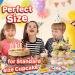 24x One Piece Cupcake Toppers Strong Picks Happy Birthday D cor Cupcake Decorations for Kids Birthdays - Buy Online on GoSupps.com