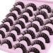 JIMIRE Russian Strip Eyelashes Cat Eye Volume Eyelashes Natural Look Like Eyelash Extensions Fluffy D Curly Thick Faux Mink Hybrid Lashes 14 Pairs Pack Natural RS Lashes - Buy Online on GoSupps.com