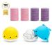 Munchkin Baby Bath Bombs & Toy Donor Set | Fun Water-Dyeing Tablets & Moisturizing Shower Toys for Kids - 20 Bombs & 2 Dispensers - Buy Online on GoSupps.com