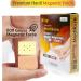 Buy Hanil ACU-Magnetic Feet Patches - 600 Gauss Acupuncture Magnets for Heel & Foot Health (10 Sheets) - International Shipping Available - Buy Online on GoSupps.com