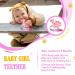 BigSpinach Soft Grey Dinosaur Teether & Pacifier Clip Set - Valentines Day Gift for Baby Boy | Silicone Teething Toy & Chew Toys - Buy Online on GoSupps.com