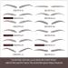 132 Pairs Aresvns 4D Eyebrow Tattoo Stickers in Reddish Brown - Realistic Imitation Fake Eyebrows for Christmas Gift - Buy Online on GoSupps.com