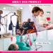 Heavy Duty Patient Lift Sling for Movement & Stand Assist - Fully Padded with Non-Slip Inner Pad - Grey - Buy Online on GoSupps.com