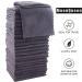 MOONQUEEN Ultra Soft Coral Velvet Washcloths - 12x12 inches, 24 Pack - Quick Drying & Highly Absorbent - Bath, Spa, Facial, Fingertip Towel Set (Grey) - Pack of 24 - Buy Online on GoSupps.com