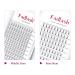 Buy D Curl 0.07mm Volume Eyelash Extensions | 6D Natural Long Luxe Clusters (8-14mm) - Professional Quality - Buy Online on GoSupps.com