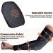 Coolomg Armlings Ellenbogenpad Compression - Crashproof Sports Pads for Basketball Football Handball Volleyball - Reusable XL Black for Men Women & Kids - Buy Online on GoSupps.com