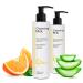 3-in-1 Moisturising Milk Cleanser | Anti-Spot Makeup Remover | Papaya Extract & Aloe Vera Enriched | Suitable for Sensitive & Oily Skin | Dermatologically Tested 2 x 200ml.