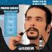 Blackbeard Men's Color Mascara Mustache Beard & Moustache Light/Medium Brown (Light/Medium Brown X2) - Buy Online on GoSupps.com