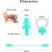 Crimmy Soft Silicone Earplugs 2 Pairs Noise Cancelling Reusable Earplugs for Sleeping Protection from Loud Sounds - Buy Online on GoSupps.com