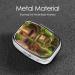 Gorgeous Yard Printed Square Pill Box | Portable Travel Medicine Organizer for Easy Medication Management - Buy Online on GoSupps.com