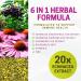 Herba Echinacea Capsules with Goldenseal Root 60 Capsules | 4500mg of Echinacea Per Day | Includes Elderberry Zinc and Vitamin C to Help Relieve Symptoms of Cold Flu and Sore Throat | Extra Strength | Support Immunity - Buy Online on GoSupps.com