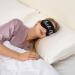 Mulberry Silk Funny Sleeping Eye Mask - Adjustable Head Straps - Black - Buy Online on GoSupps.com