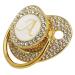 Buy Lightweight Baby Pacifier with Bling - Curved Newborn Pacifier (Letter A) - International Shipping Available - Buy Online on GoSupps.com