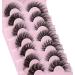 Fox Eyes 7 Styles Mixed Mink Lashes | 8D Volume Dramatic False Eyelashes by Lvmixwig - Buy Online on GoSupps.com