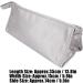 Hair Dryer Travel Case Large Capacity Water Resistant Hanging Hair Dryer Carrying Bag for Gym for Business Trip for Home Use(Silver) - Buy Online on GoSupps.com
