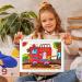 Hovin A4 Picture Frame Set for Children's Drawings - 2 White Art Frames for Creative Storage - Buy Online on GoSupps.com