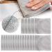 Magnifying Wire Dishwashing Rag Multifunctional Non-Scratch Wire Dishcloth Multipurpose Wire Dishwashing Rags for Wet and Dry for Dishes Sinks Counters Stove Tops (20)