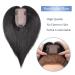 25cm Clip-In Real Hair Extensions & Topper - Natural Black 1B# - 130% Density Toupee for Women - Buy Online on GoSupps.com
