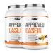 Wfn Approved casein - casein protein powder - vanilla - 2x 1 kg - creamy casein protein shake - very good soluble casein protein powder - 66 portions - Made in Germany - External laboratory test vanilla (2 Pack)