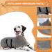 Jostift Dog Bathrobe & Towel | Extra Absorbent Microfiber Bathing Coat for Dogs | Fast Drying Adjustable Straps for All Sizes - Buy Online on GoSupps.com