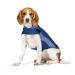 ThunderShirt for Dogs - Dog Anxiety Vest Poloshirt Medium (26 - 40 lb) Blau