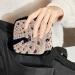 GIAPB Period Bag - Vintage Pink Peacock Color - Sanitary Napkin Storage & Makeup Pouch - Buy Online on GoSupps.com