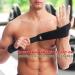 HiRui Wrist Brace - Compression Wrist Straps for Workout & Recovery - Pain Relief for Tendonitis, Carpal Tunnel & Arthritis - Adjustable Wrist Stabilizer for Day & Night Support (Large, Black-Right Hand) - Buy Online on GoSupps.com