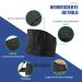 Nativodex Lumbar Support Belt - Back Pain Relief for Men & Women | Effective Stabilization with Support Struts | Black (S) - Buy Online on GoSupps.com