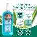 Caribbean Breeze Aloe Cooling Spray Gel | Sunburn Relief with Mango Lime & Tea Tree | Vitamin-Enriched 8.5 oz - Buy Online on GoSupps.com