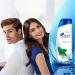 Head & Shoulders Menthol Fresh Anti-Dandruff Shampoo 280ml - Pack of 3 - Buy Online on GoSupps.com
