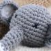 Baby Pacifier Clip DIY Crochet Elephant Teething Toy Rattle Teether Shower Gift - 6-12 Months - Buy Online on GoSupps.com