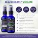 The Food Movement Black Earth Zeolite with Humic, Fulvic Acids & Trace Minerals - 1 fl oz Pump Spray Bottle | Detox, Digestion & Immune Support - Buy Online on GoSupps.com