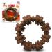 Nylabone Power Chew Textured Ring Dog Chew Toy for Aggressive Chewers with Bold Flavor and Made in The USA Ring Flavor Medley X-Large/Souper (1 Count)