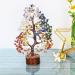 Seven Chakra Crystal Tree - Bonsai Home Decor with Healing Crystals and Gemstones | Spiritual Gift Idea - Buy Online on GoSupps.com