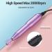 MelodySusie Portable Electric Nail Drill - Professional Efile Kit for Acrylic & Gel Nails - Manicure/Pedicure Tool in Purple - Buy Online on GoSupps.com
