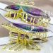 Exquisite Purple Butterfly Rhinestone Hair Claw Clip for Women and Girls - Non-Slip Big Hair Accessory - Buy Online on GoSupps.com
