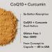 Stomach Bloom CoQ10 100mg Capsules Infused with Curcumin | 5X Better Absorption Antioxidant for Heart Health & Energy Production | 2 Month Supply 60 Count - Buy Online on GoSupps.com