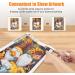 Naimoer 2Pack Magnetic Diamond Painting Frames for 12x16in Canvas - Self-Adhesive Wall Art Frames in Black | Diamond Art Accessory - Buy Online on GoSupps.com