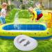 Inflatable Beach Foot Bath - Portable Pool Feet Washer - White Inflatable Pool Basin Tub with Pump Portable Swimming Pool Footbath for Pool and Beach - Buy Online on GoSupps.com