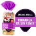 Dave's Killer Bread Organic Cinnamon Raisin Bagels - 16.75 oz - Sweet Cinnamon Flavor - 1 Pack - Buy Online on GoSupps.com