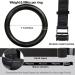 Pacearth Gymnastic Rings 1100lbs Capacity | Adjustable Buckle Straps | Non-Slip Rings for Home Gym Workout - Buy Online on GoSupps.com