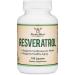 Resveratrol 500mg 120 Capsules - Anti-Aging Support with Natural Polygonum Root Extract - Double Wood Supplements - Buy Online on GoSupps.com