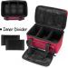 CURMIO Small First Aid Kit Case - Red (Patent Pending) | Medicine Storage Organizer for Home and Travel - Buy Online on GoSupps.com