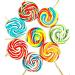 Lollipops 25 x 30g Rainbow Swirly Round Lollies. Kids Party Bags Sweets. Halal Vegan. Cake Toppers & Party Favours. Great Value. Assorted Colours. - Buy Online on GoSupps.com