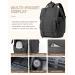 Box Seed Baby Diaper Bag - Waterproof Backpack with Stroller Straps | Large Capacity Diaper Bag for Parents | Stylish Grey Daypack - Buy Online on GoSupps.com